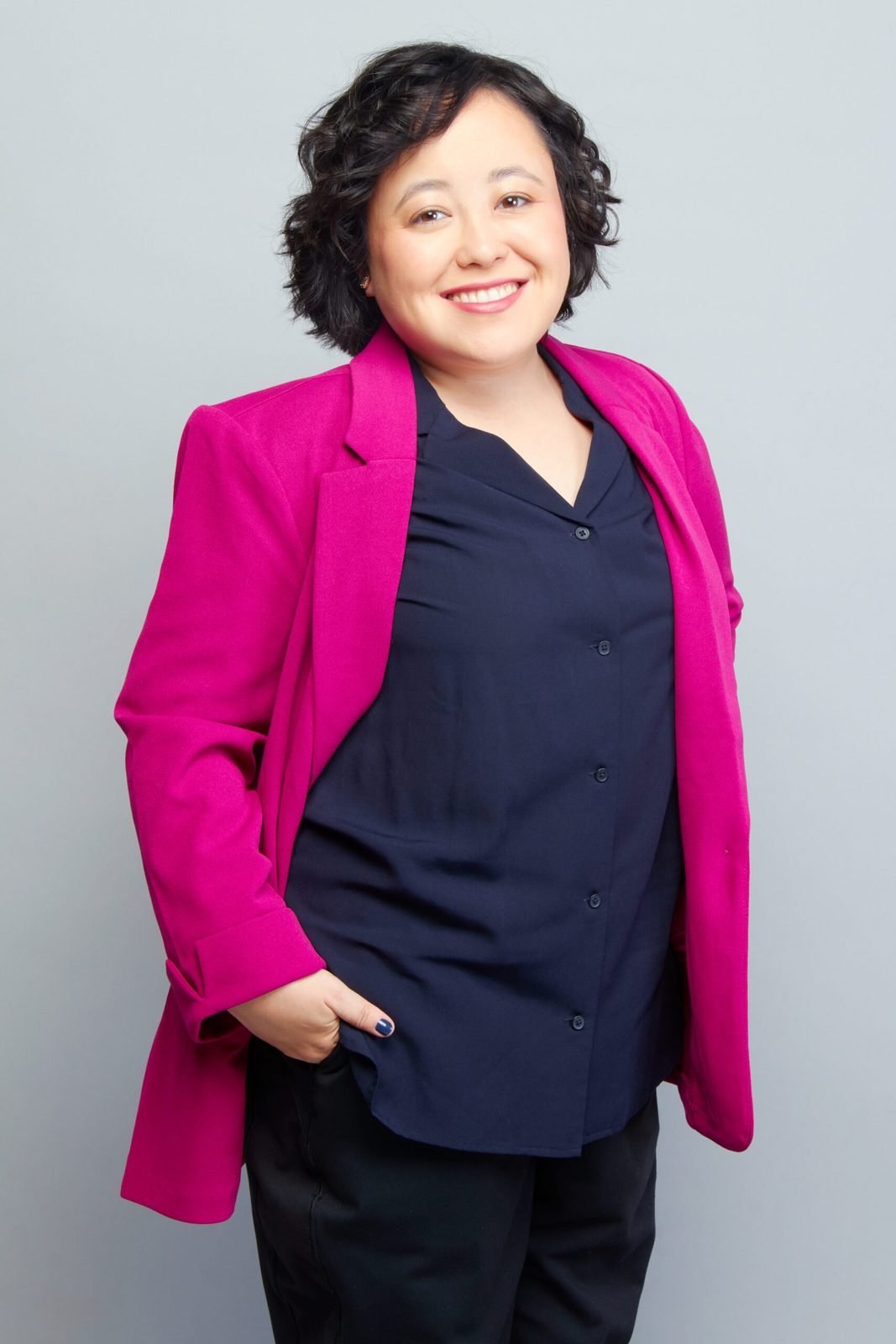 Bia Kaori Mi — professional portrait, 2024, facing forward against a neutral background